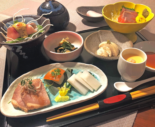 部屋食　ディナー　創作料理